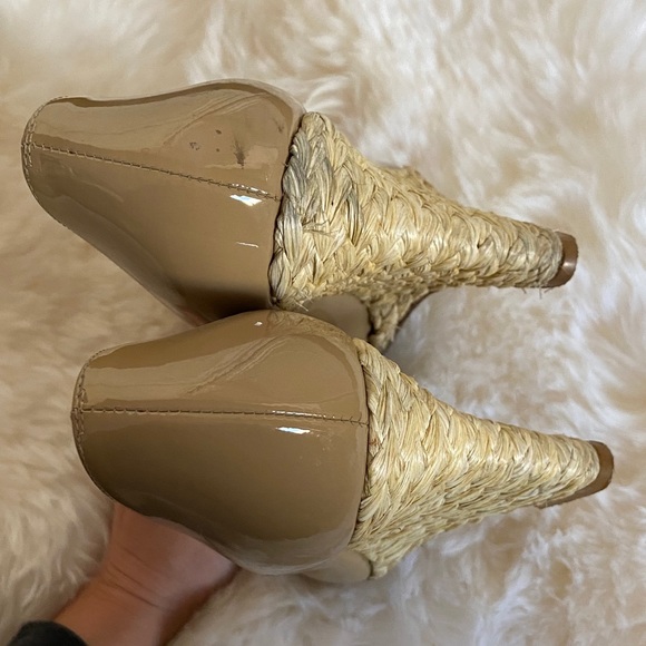 LK Bennett Maddox Wedge Pump in Nude Taupe - Picture 5 of 9